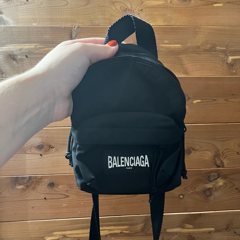 Authentic Oversized Mini Crossbody Backpack - image 1